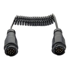 Prepojovací kábel špirálový 2 x 13-pin, 13 x 1 mm