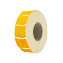 Reflexná páska na plachty a cisterny - Žltá
