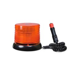 Maják oranžový 40 LED magnet - skrutka 12/24 V