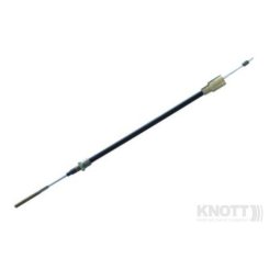 Brzdové lanko 530/740 mm závitové, Knott