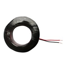Kábel 2-žilový, 2 x 1 mm červeno-čierny, dvojlinka MULTIP