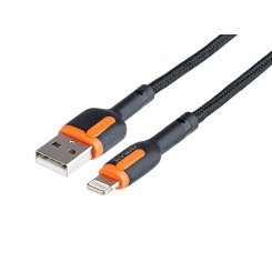 Nabíjací spletený kábel 100 cm, USB > Lightning, MYWAY