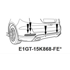 Elektrokabeláž zadného nárazníka E1GT-15K868-FE Ford Galaxy