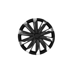 Puklice TYPHOON 16 chrom / black